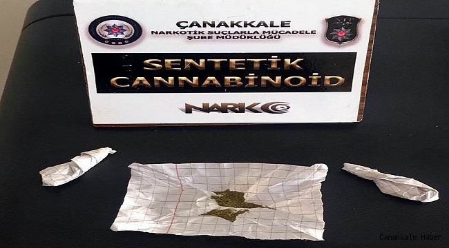 Çanakkale&#039;de uyuşturucu operasyonu