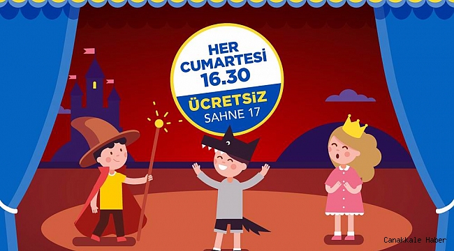 Çocuk Tiyatroları 17 Burda’da