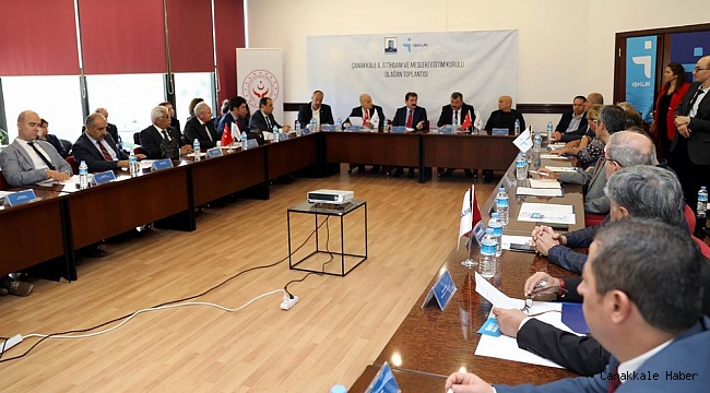 Dardanel Tesisleri&#039;nde istihdam toplantısı