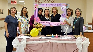 Devlet Hastanesi’nde Dünya Emzirme Haftası etkinliği