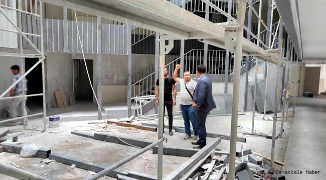 Gazi Konukevi tamamlanmak üzere