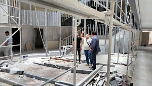 Gazi Konukevi tamamlanmak üzere