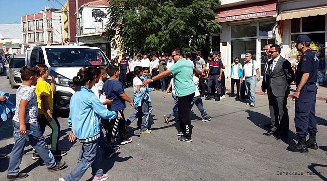 Geyikli&#039;de &#039;yaya önceliği&#039; vurgusu