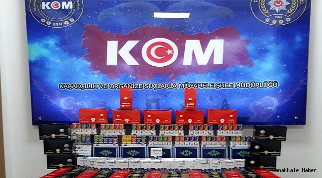 Gümrük kaçağı ürünlere operasyon