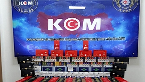 Gümrük kaçağı ürünlere operasyon