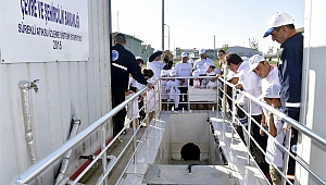 Öğrenciler, Atıksu Arıtma Tesisi'ni inceledi