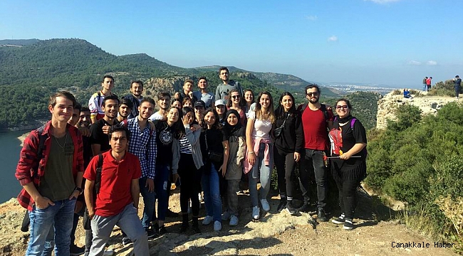 Öğrenciler doğa yürüyüşünde buluştu