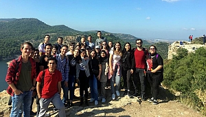 Öğrenciler doğa yürüyüşünde buluştu