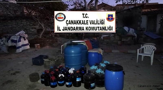 7540 litre şarap ele geçirildi