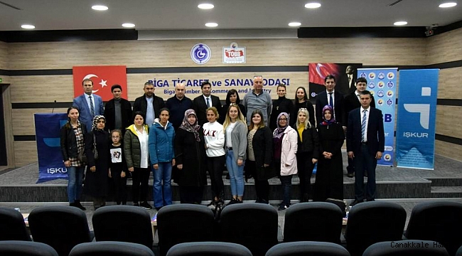 Biga&#039;da girişimcilik eğitimi