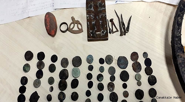 Biga&#039;da tarihi eser operasyonu