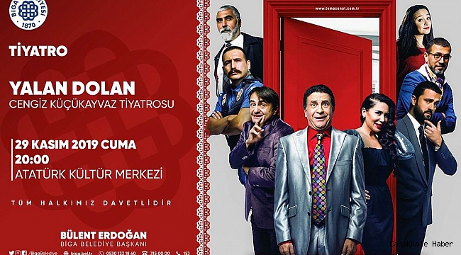 Biga’da tiyatro gösterisi