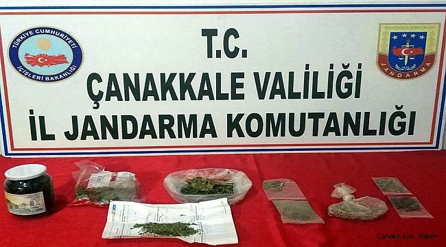 Biga’da uyuşturucu operasyonu