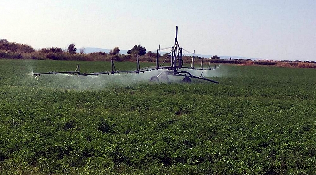 Çanakkale&#039;de 265.550 dekar tarım arazisi sulandı