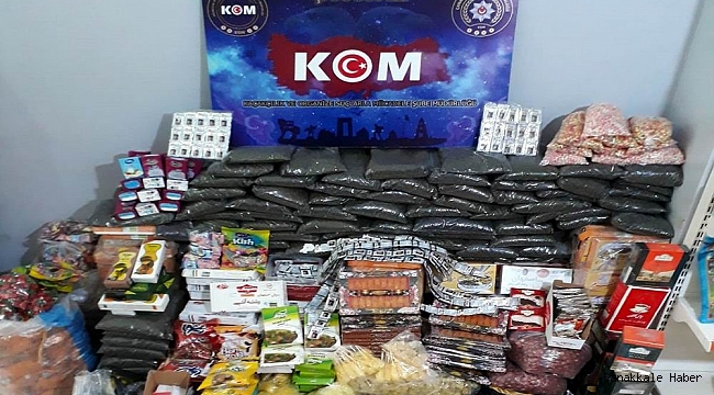 Çanakkale&#039;de &#039;gümrük kaçağı ürün&#039; operasyonu