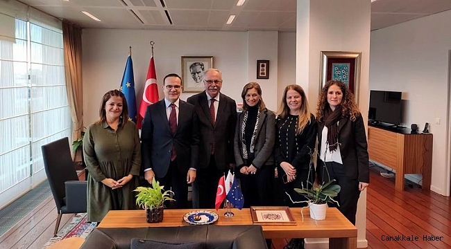 Çanakkale Heyeti Brüksel&#039;de