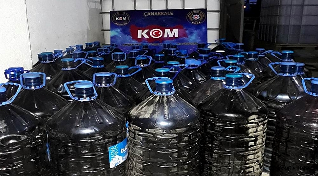 Erenköy&#039;de kaçak içki operasyonu