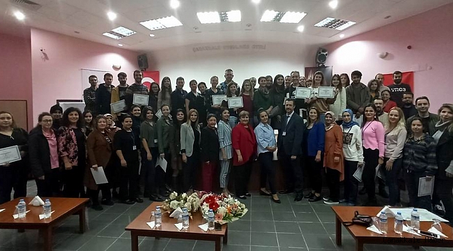 Kursu başarıyla tamamladılar