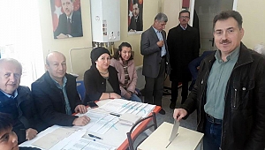 AK Parti'de coşkulu seçim