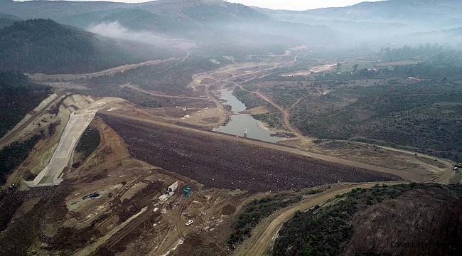 Altın Zeybek göleti su tutmaya başladı
