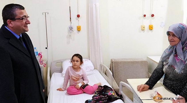 Başkan Bülent Öz&#039;den hastane ziyareti