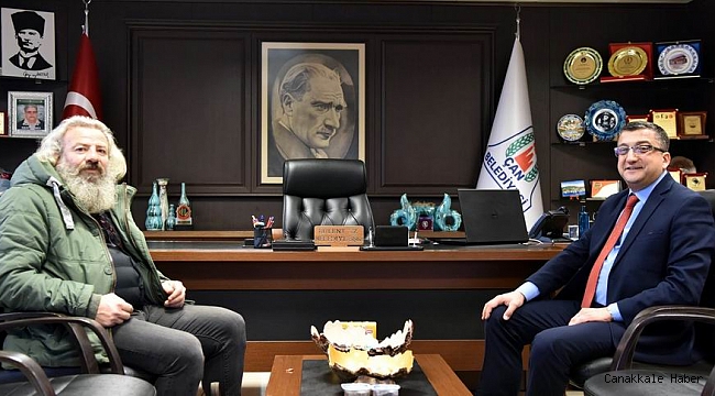 Bigalı Elmas’tan Öz’e ziyaret