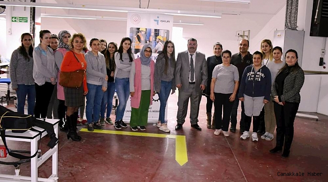 Çalışkan’dan kursiyerlere ziyaret