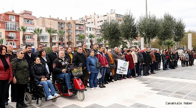 Çanakkale&#039;de 3 Aralık kutlandı