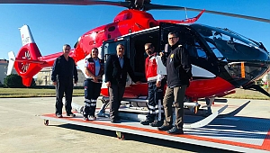 Çanakkale'ye helikopter ambulans