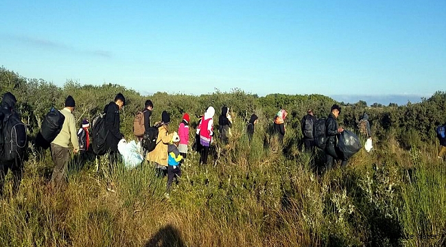 Kaçamadan yakalandılar