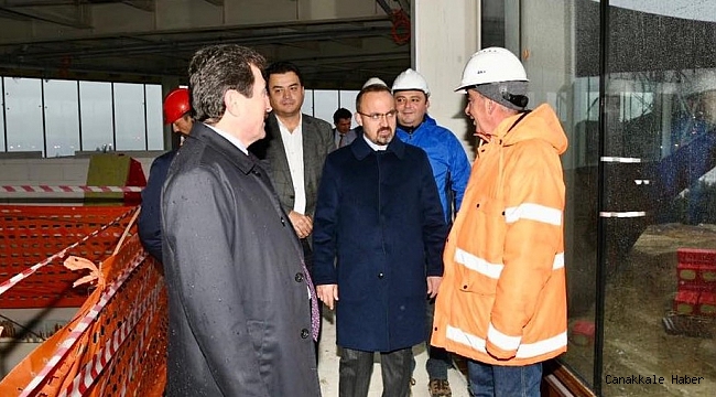 Turan; &quot;Tasarımıyla Çanakkale&#039;mizin simgelerinden biri olacak&quot;