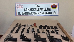 Biga'da silah ticareti operasyonu