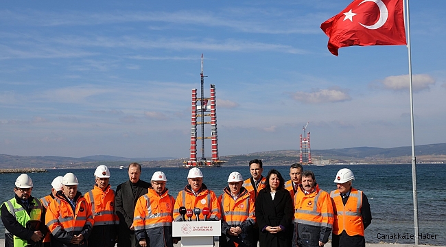 Turhan; &quot;Çanakkale Boğazı&#039;nın geçişi 6 dakikaya inecek&quot;