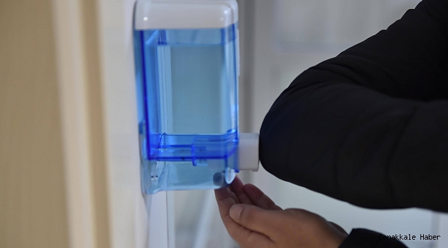 Belediyede virüse karşı önlem