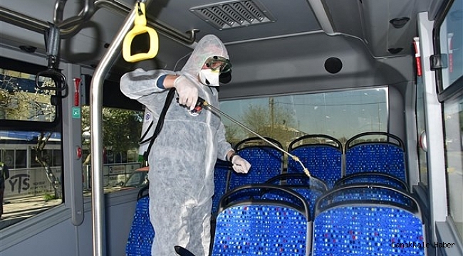 Biga Belediyesi&#039;nden koronavirüs önlemleri