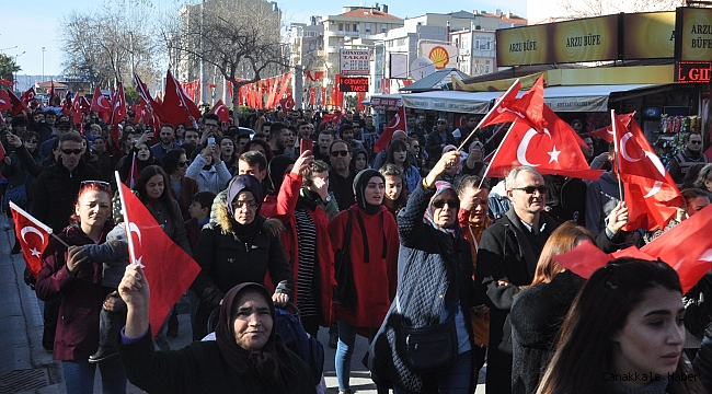 Çanakkale’de Şehitler anıldı