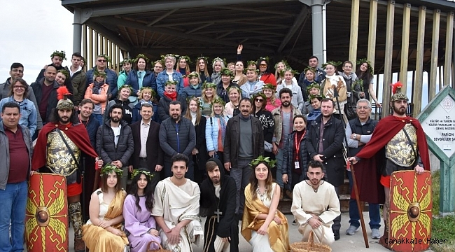 Çanakkale&#039;ye hayran kaldılar