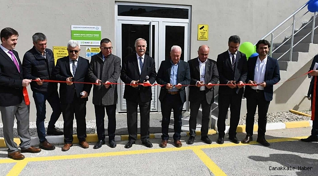 Sızıntı Suyu Arıtma Tesisi açıldı