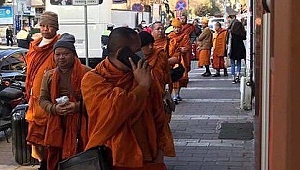 Taylandlı turistler şaşırttı