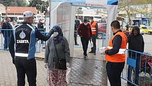Bayramiç Belediyesi, virüsü ciddiye alıyor