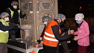 Çan Belediyesi’nden çorba ikramı