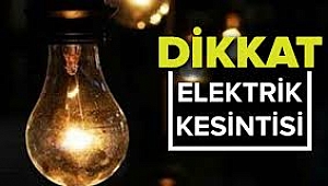 Çanakkale’de elektrik kesintisi