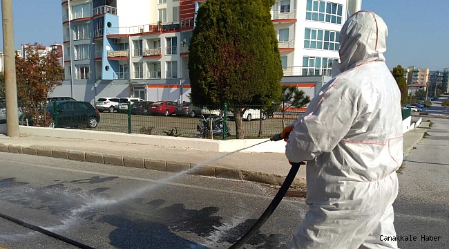 Dezenfeksiyon çalışmaları devam ediyor