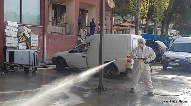 Dezenfeksiyon çalışmaları sürüyor