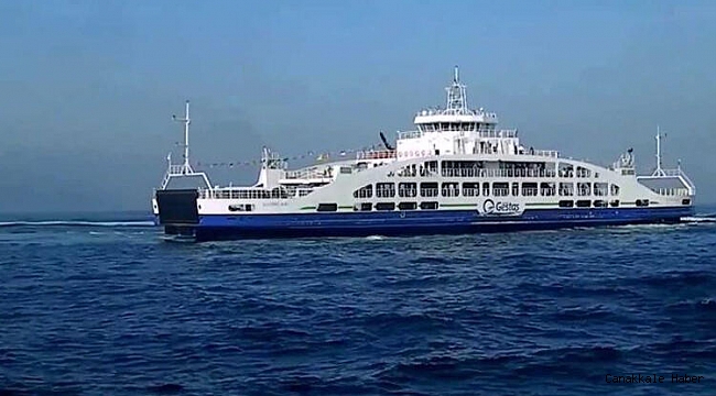 Gökçeada’ya feribot seferleri 3 gün yapılacak