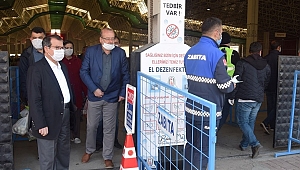 Gürdal’dan ‘koronavirüs’ denetlemesi