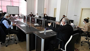 Sosyal mesafeli koordinasyon toplantısı