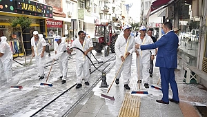 Biga Belediyesi tedbiri elden bırakmıyor