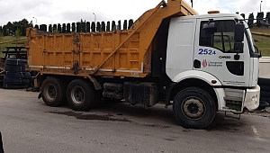 Geyikli Belediyesi'ne hibe araçlar