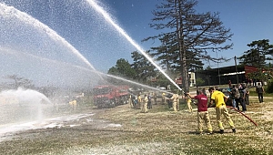 Orman yangınlarıyla mücadele eğitimi
